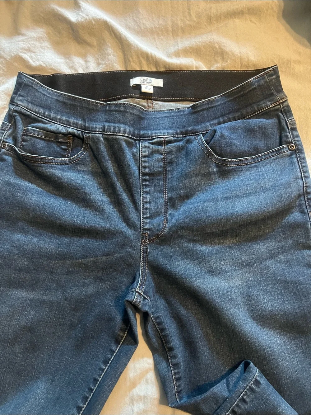 croft & barrow Blue Skinny Jeans 8L